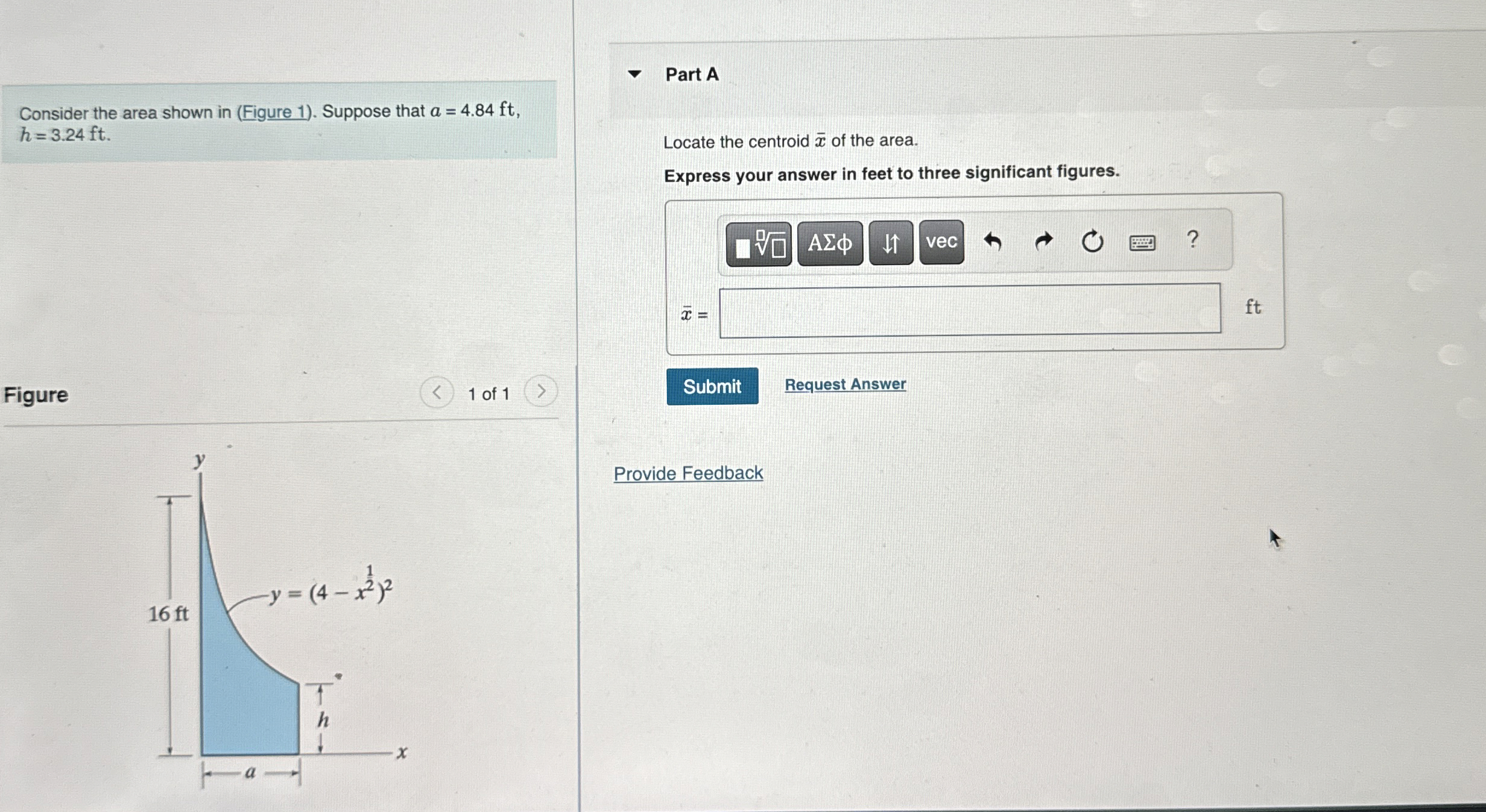 Consider the area shown in ( Figure 1 ) . Suppose