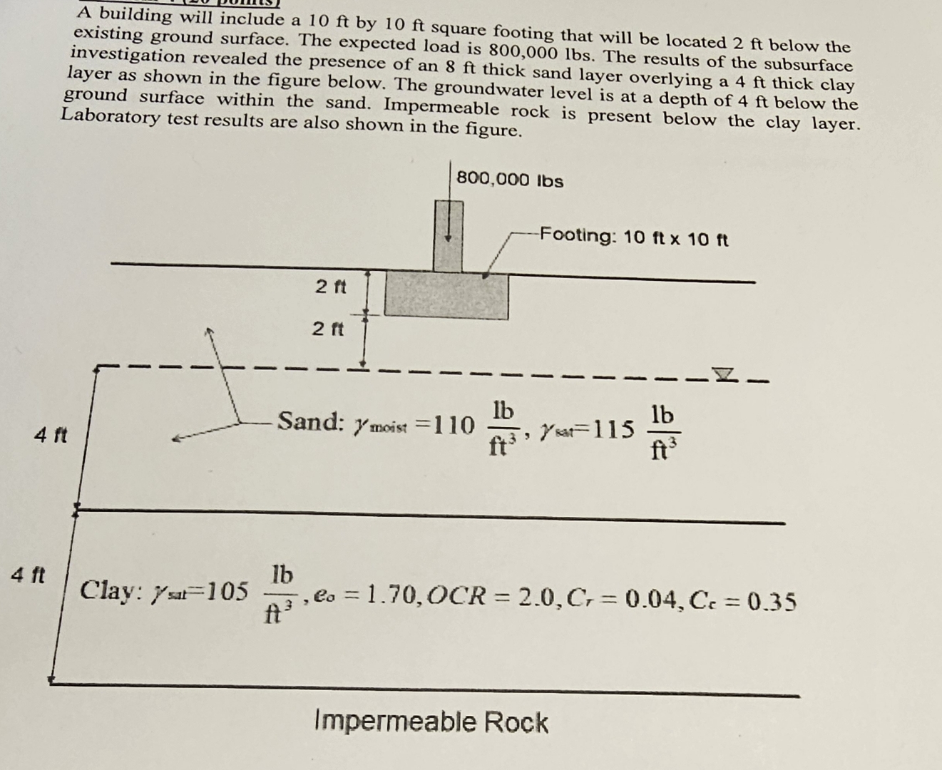 A building will include a 1 0 ft by 1 0 ft square
