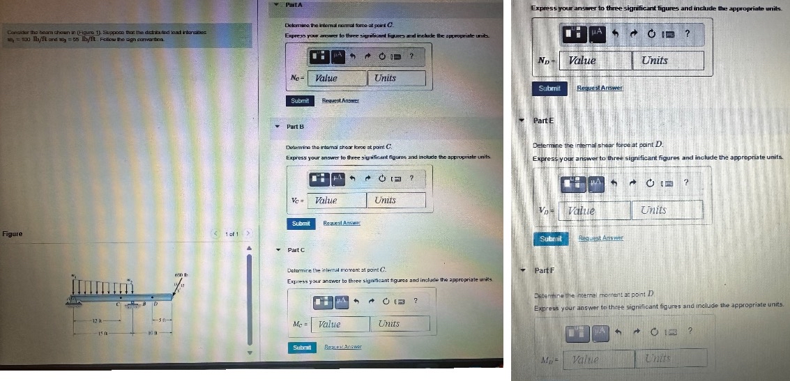 Please answer all parts. I got NC and ND , they