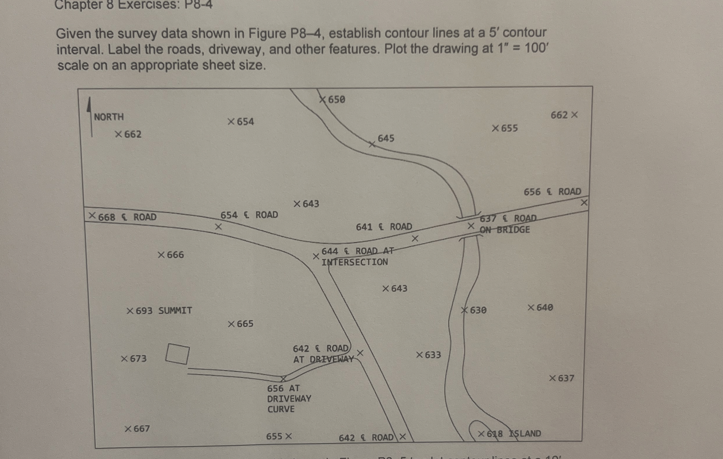 Chapter 8 Exercises: P 8 - 4 Given the survey
