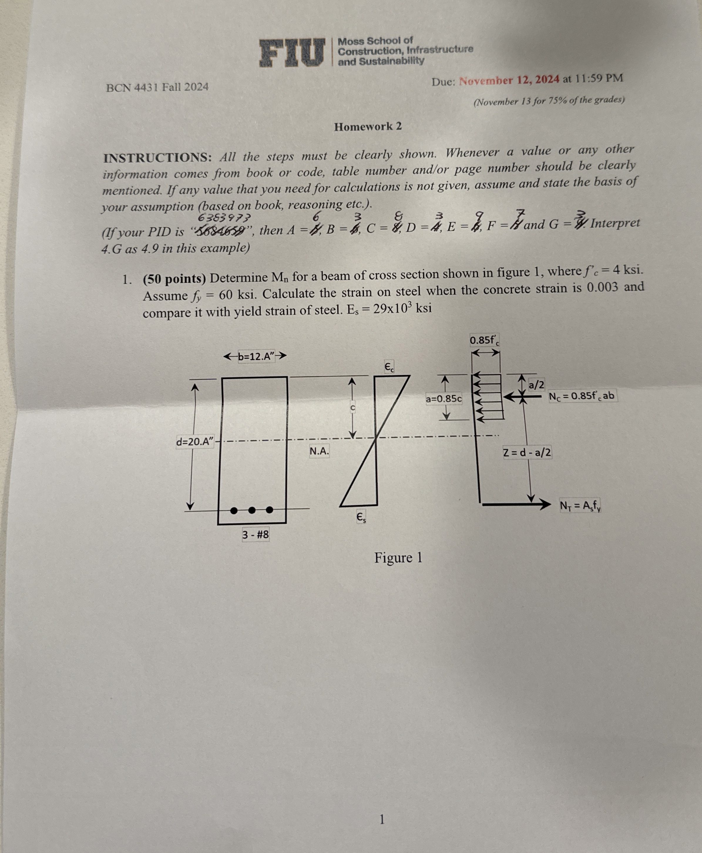 BCN 4 4 3 1 Fall 2 0 2 4 Moss School of