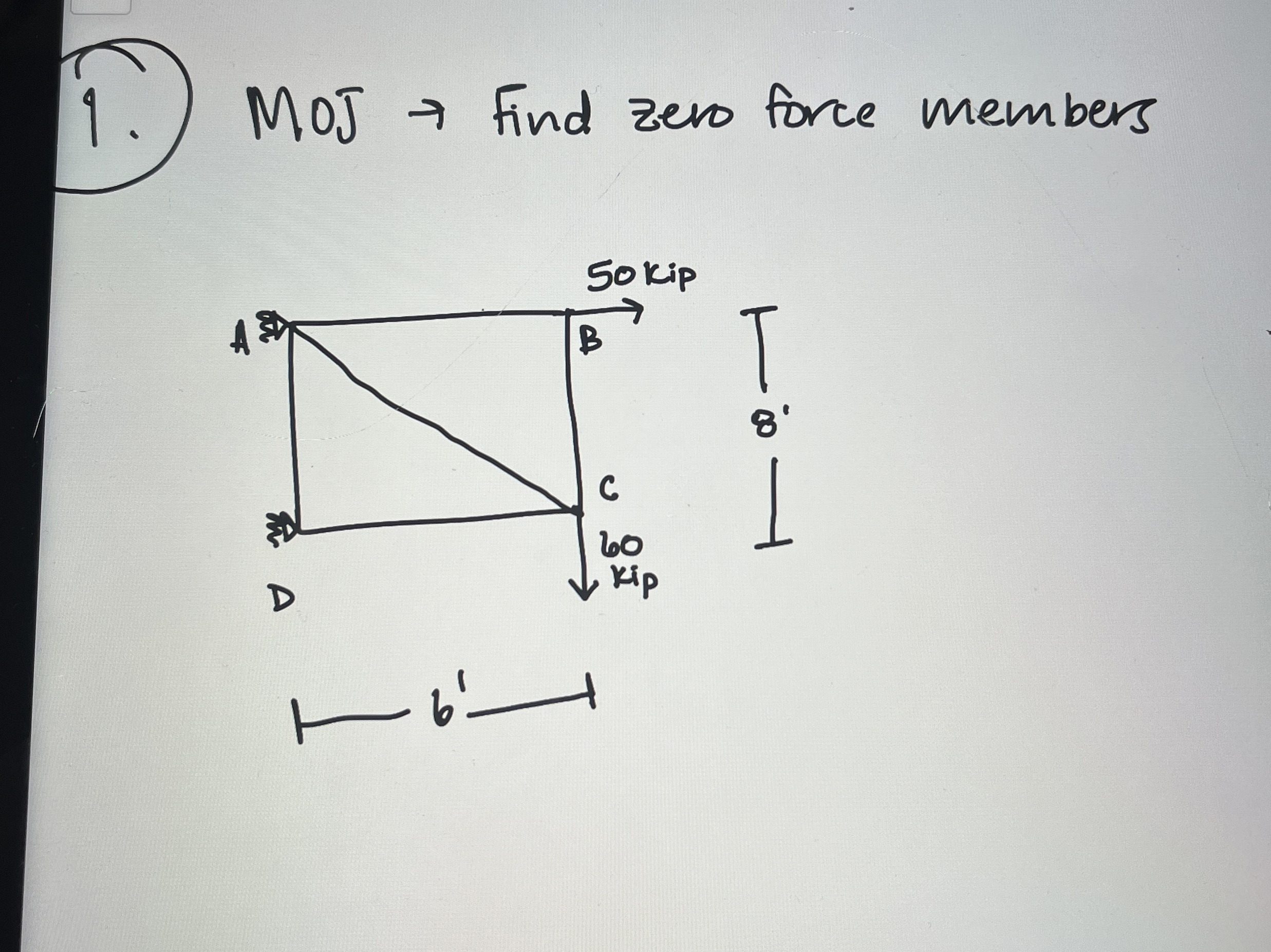MOJ find zero force members