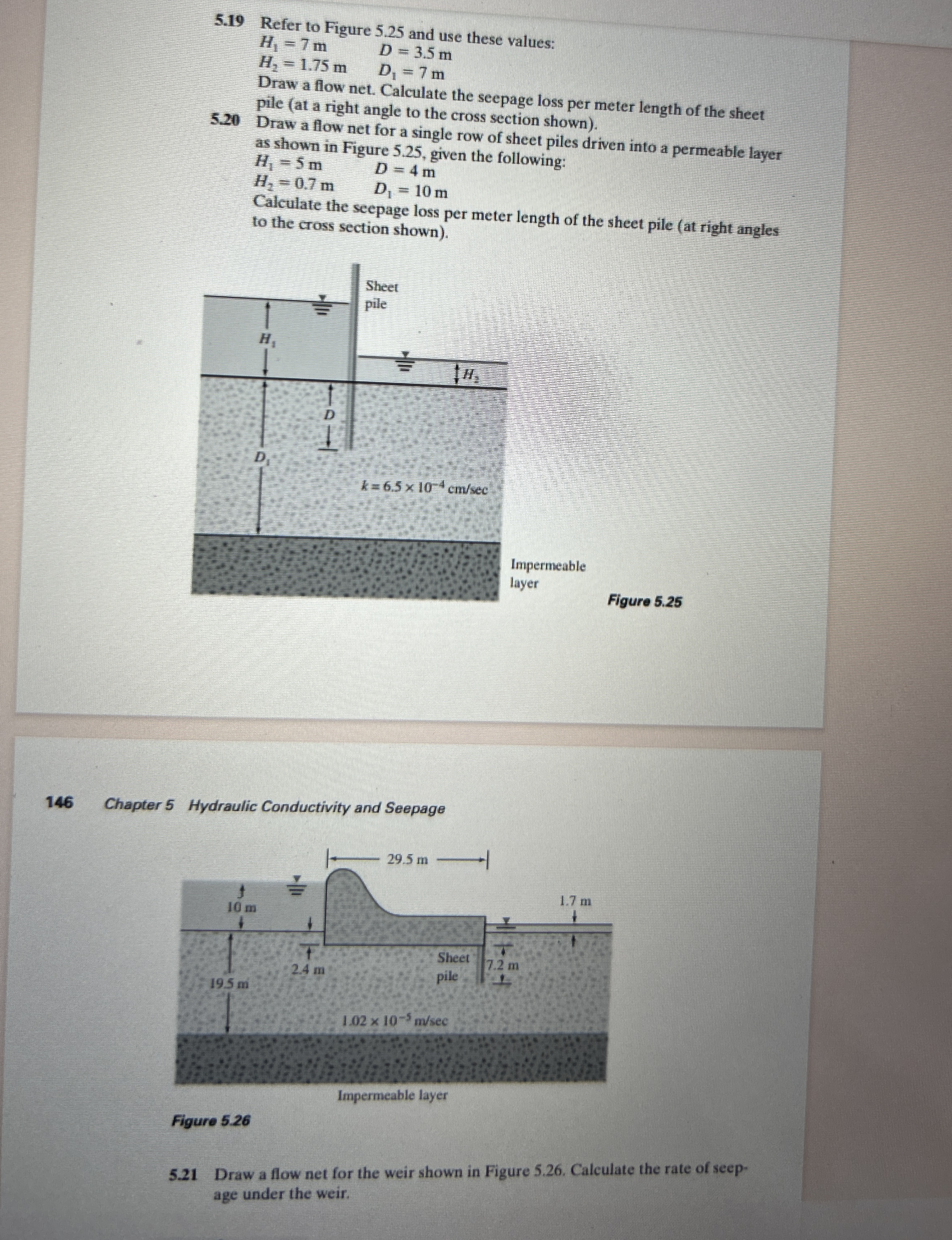 5 . 1 9 Refer to Figure 5 . 2 5 and use these