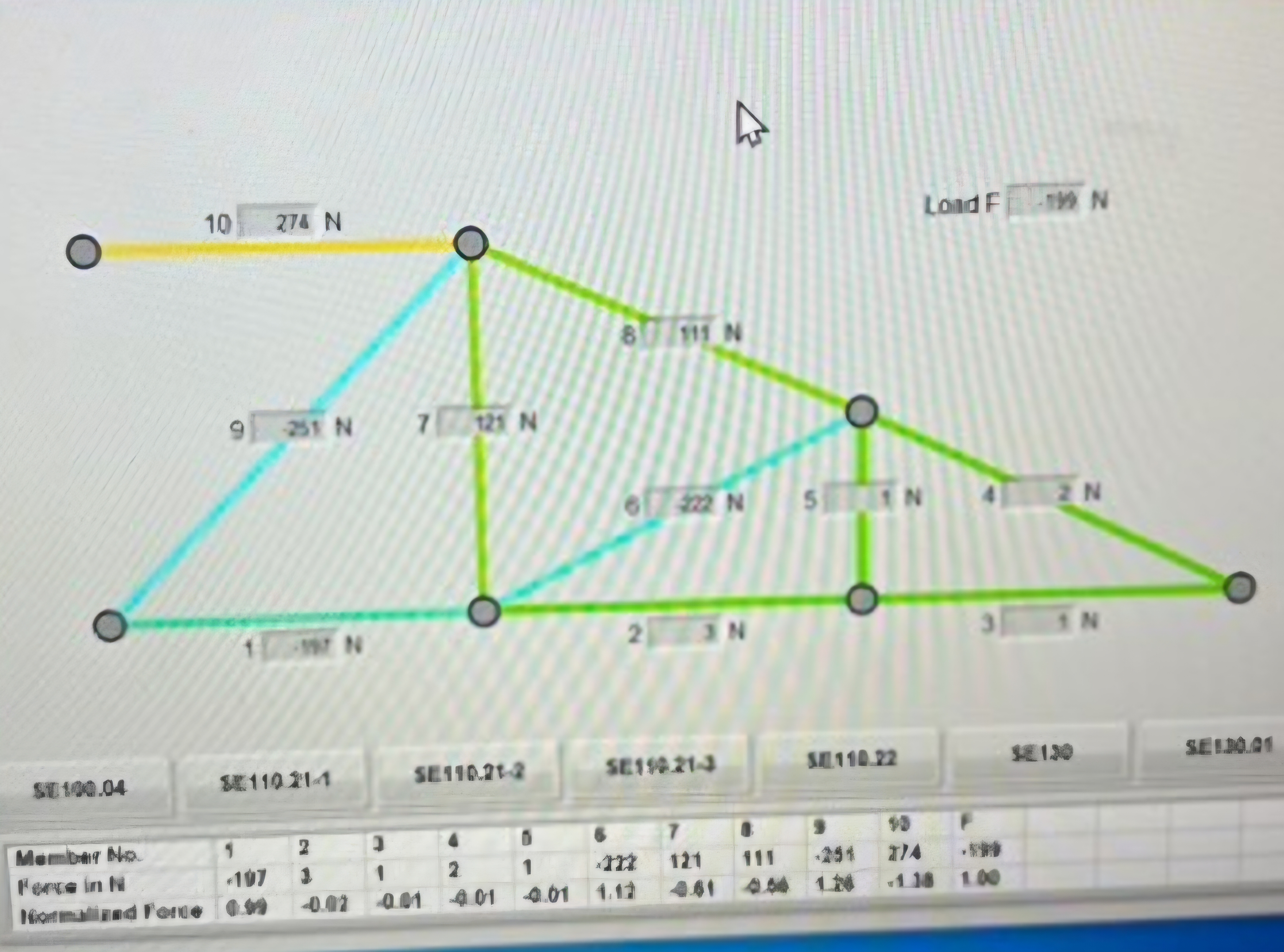 force - 1 9 9 N 1 . Draw free body diagram 2 .