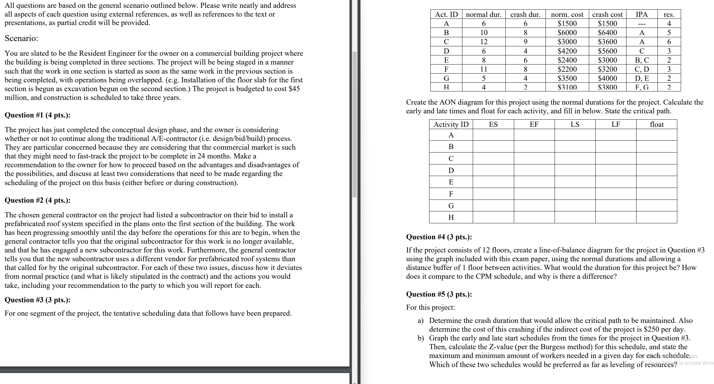 CIVIL ENGINEERING - field applications in Civil