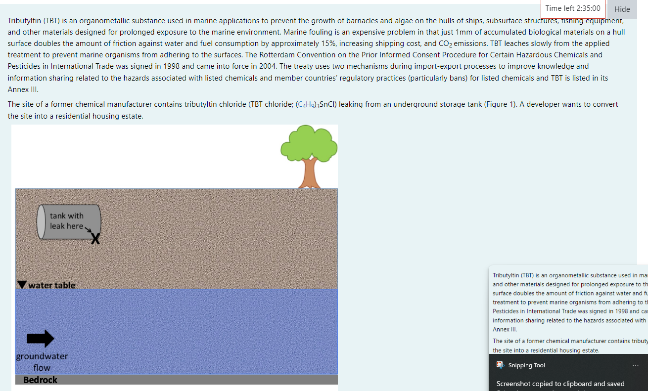 Develop a conceptual site model ( CSM ) for the
