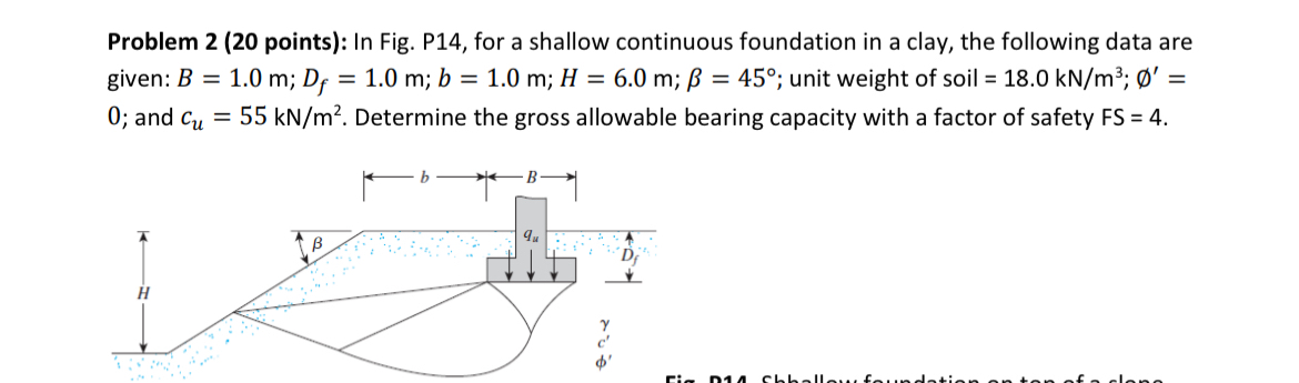 Problem 2 ( 2 0 points ) : In Fig. P 1 4 , for a