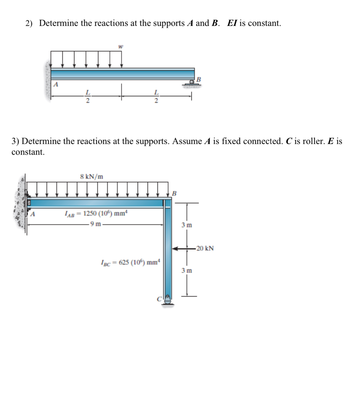 Can you solve problems 2 and 3 as well? Determine