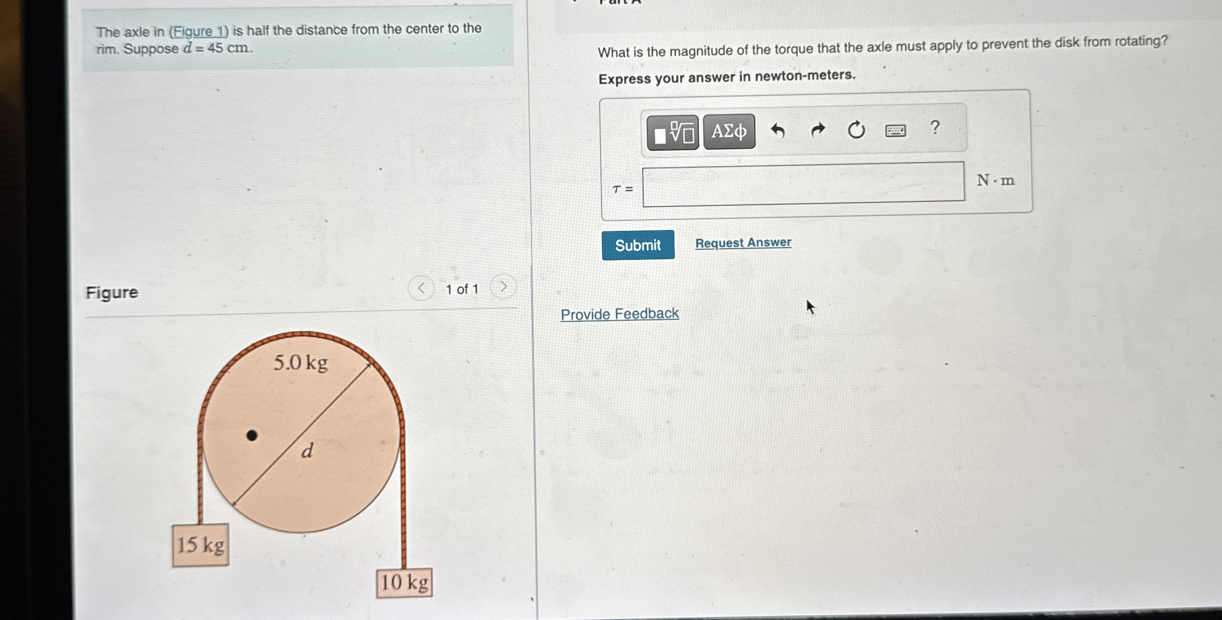 The axie in ( Figure 1 ) is half the distance