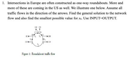 1 . Intersections in Europe are often constructed