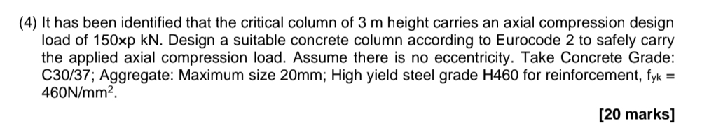 ( 4 ) It has been identified that the critical