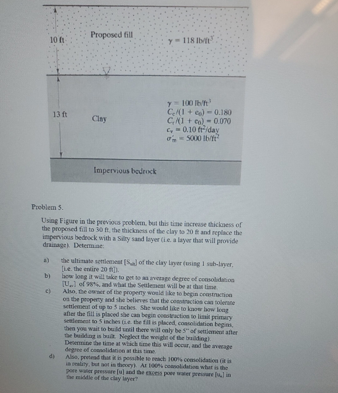 Problem 5 . Using Figure in the previous problem,