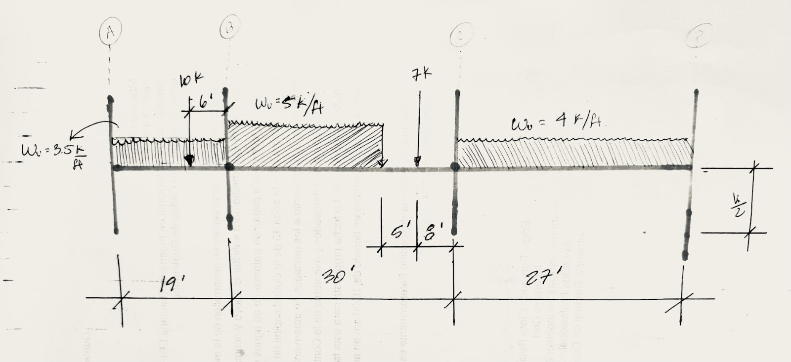 Solve shear and moment diagrams using the
