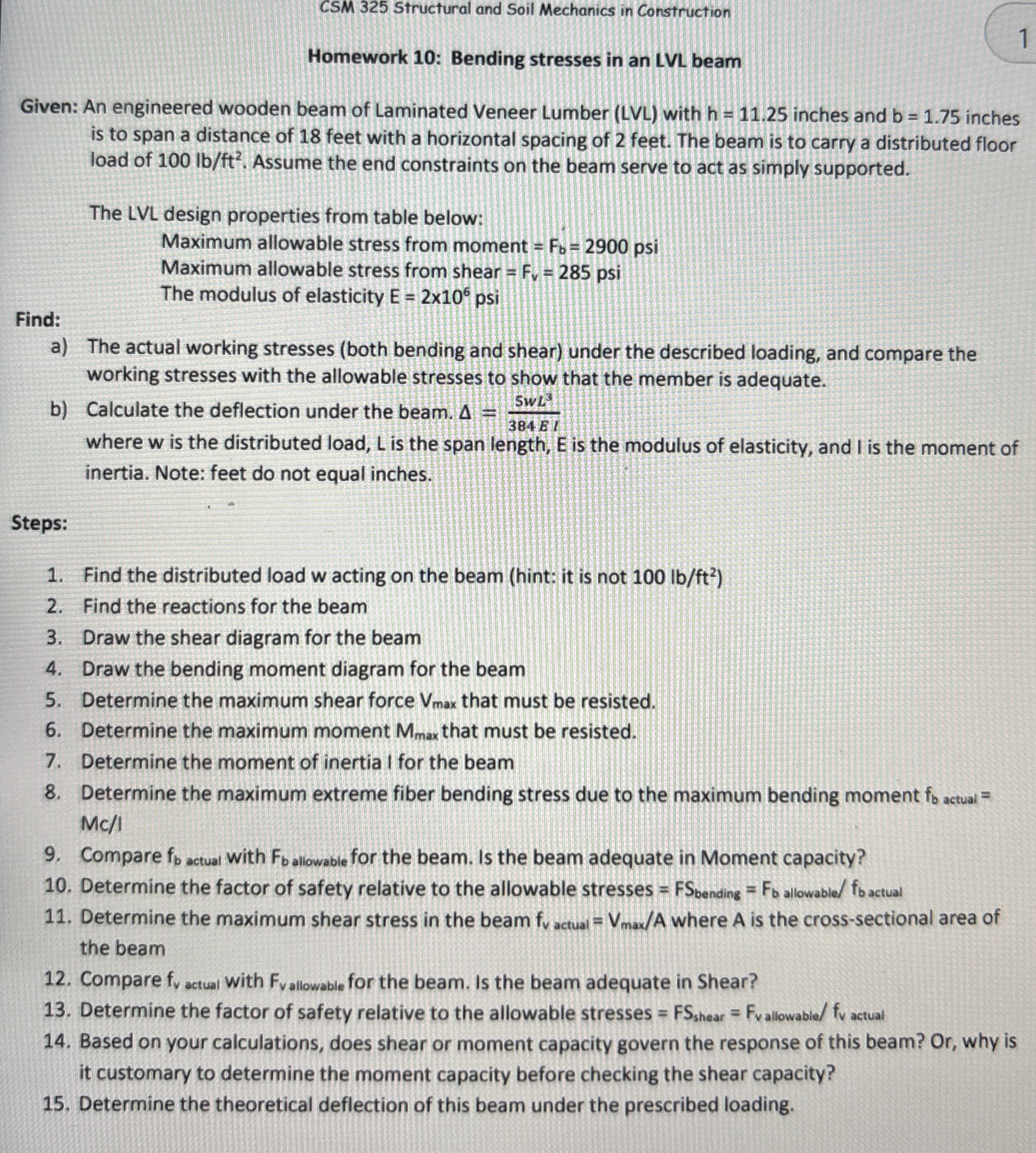 CSM 3 2 5 Structural and Soil Mechanics in