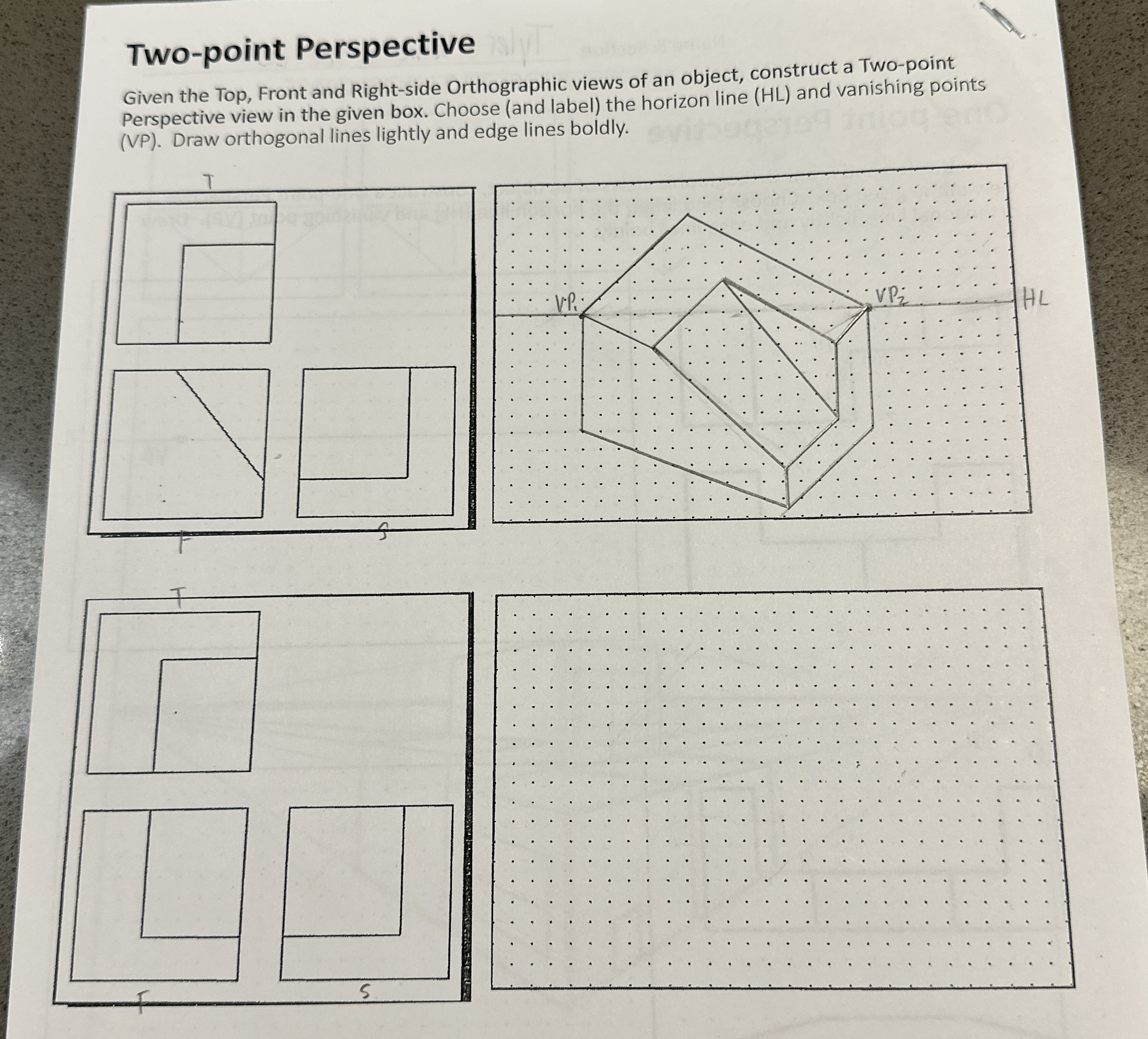Please Do the Bottom one!! Two - point