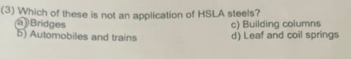 ( 3 ) Which of these is not an application of