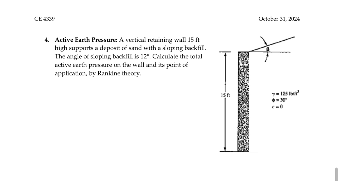 CE 4 3 3 9 October 3 1 , 2 0 2 4 4 . Active Earth