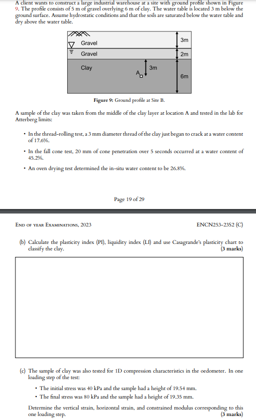 A client wants to construct a large industrial