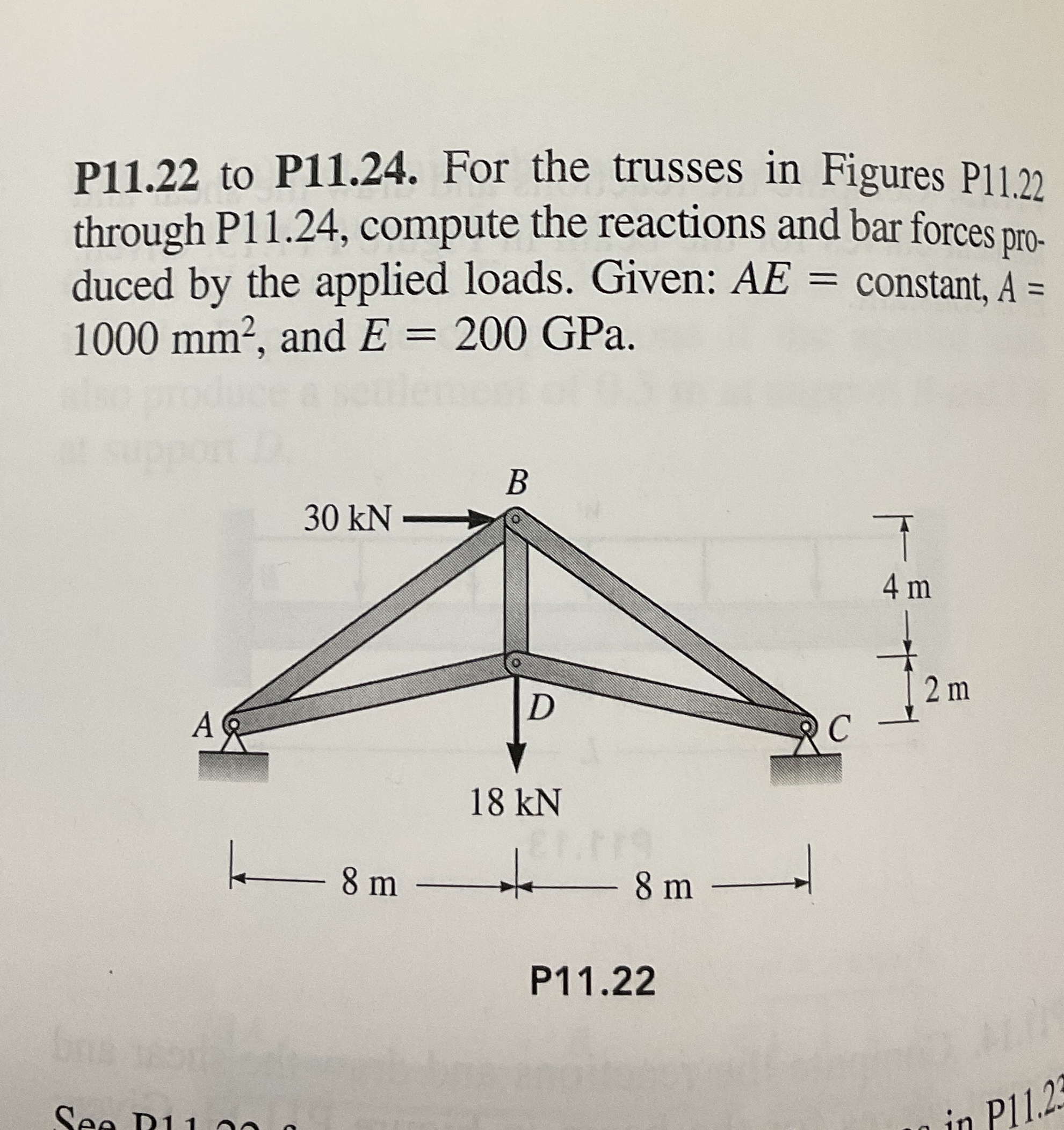P 1 1 . 2 2 to P 1 1 . 2 4 . For the trusses in