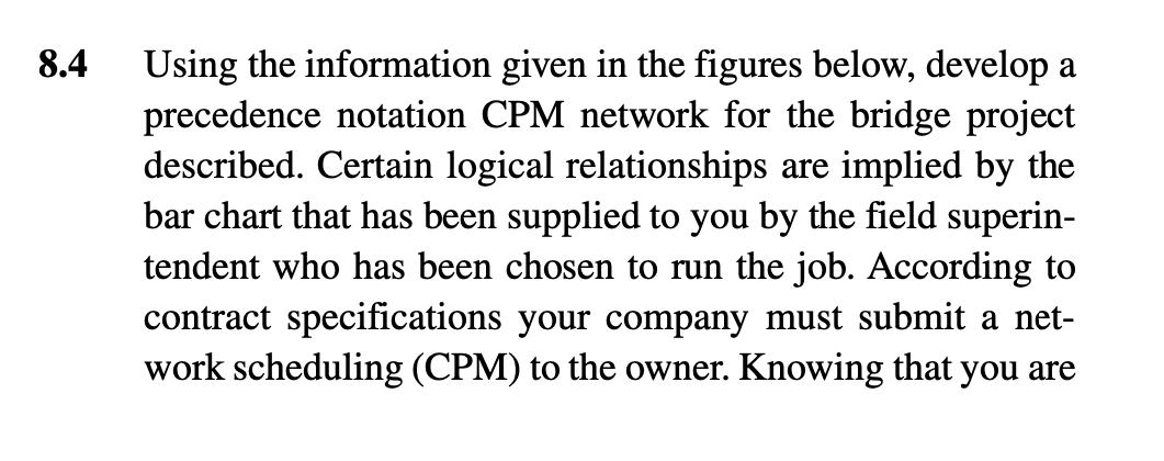 Using the information given, in the figures