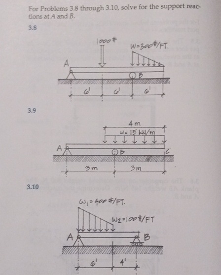 For Problems 3 . 8 through 3 . 1 0 , solve for