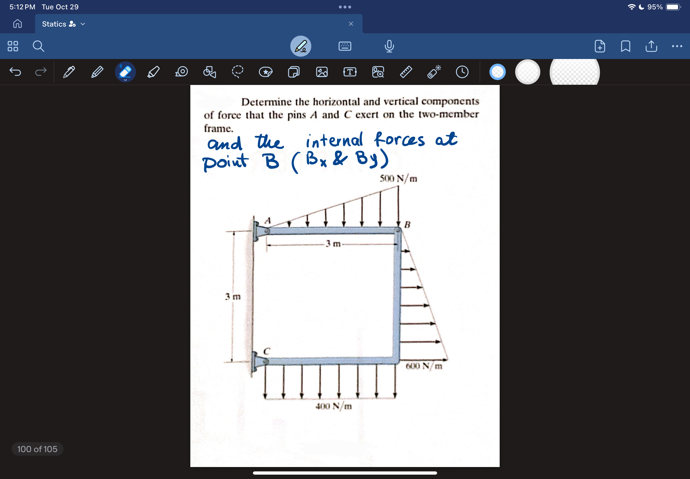 5 : 1 2 PM Tue Oct 2 9 9 5 % Statics 2 0 v v