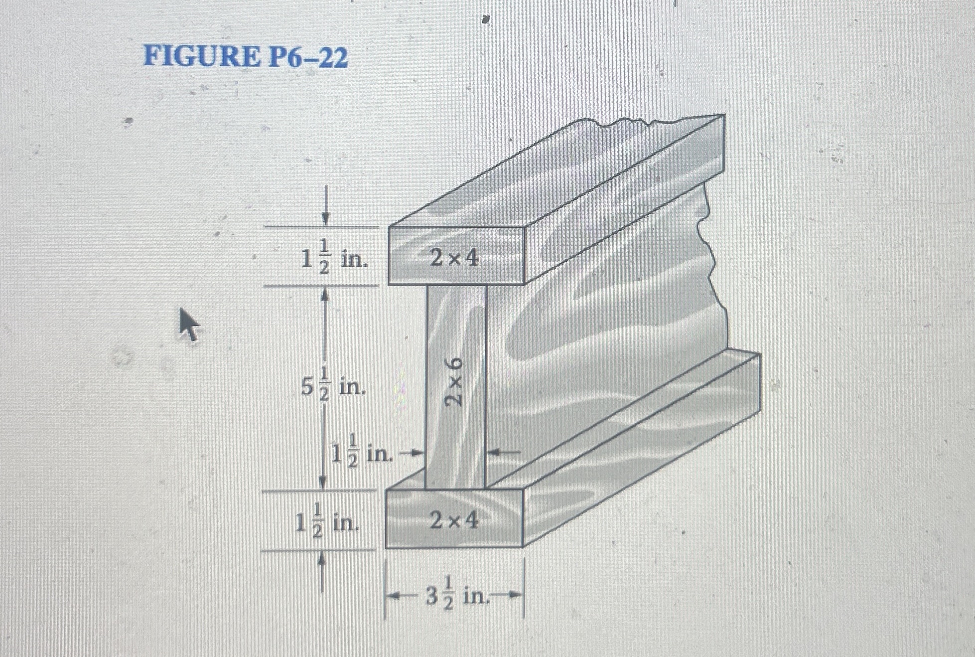FIGURE P 6 - 2 2 What is the value of the moment