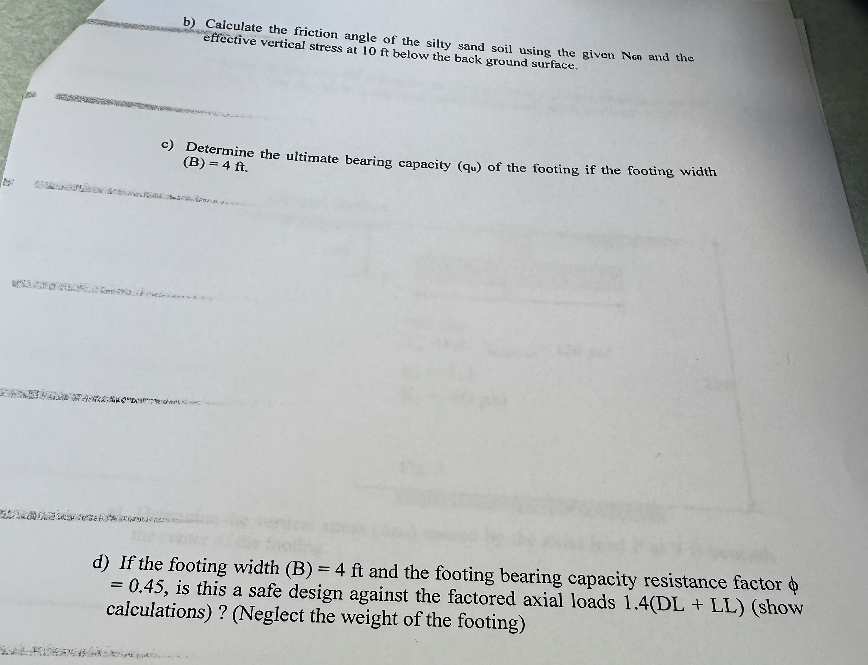 Problem 1 ( 1 5 Points ) A 1 2 - in wide concrete