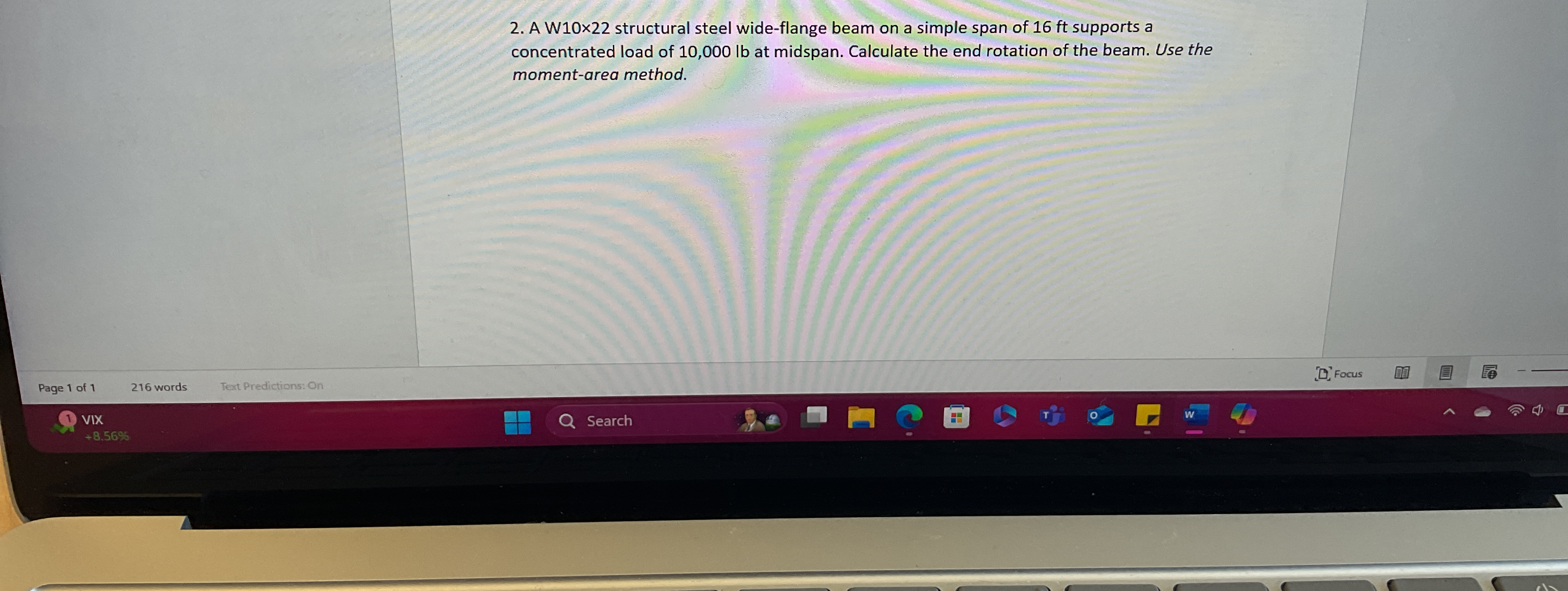 A W 1 0 \ times 2 2 structural steel wide -