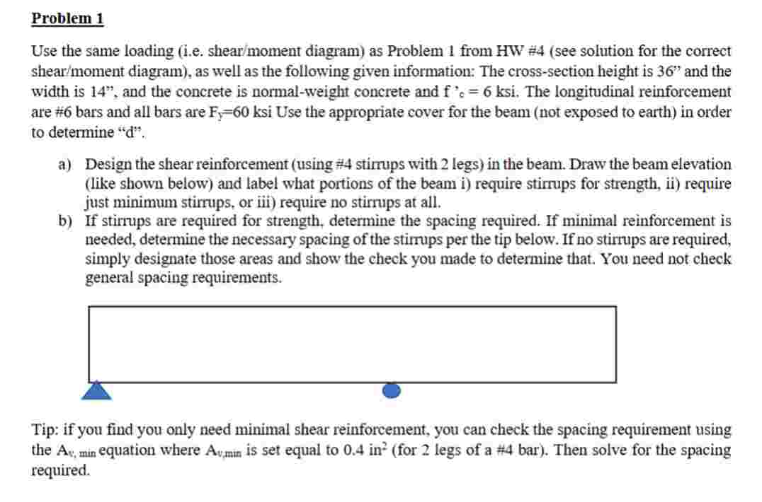 Problem 1 Use the same loading ( i . e . shear /