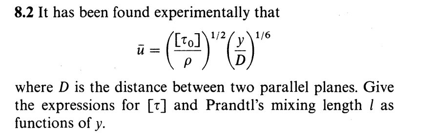 8 . 2 It has been found experimentally that ? b a