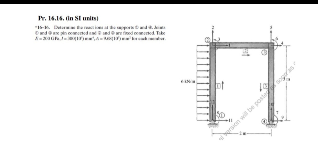 Pr . 1 6 . 1 6 . ( in SI units ) 1 6 - 1 6 .