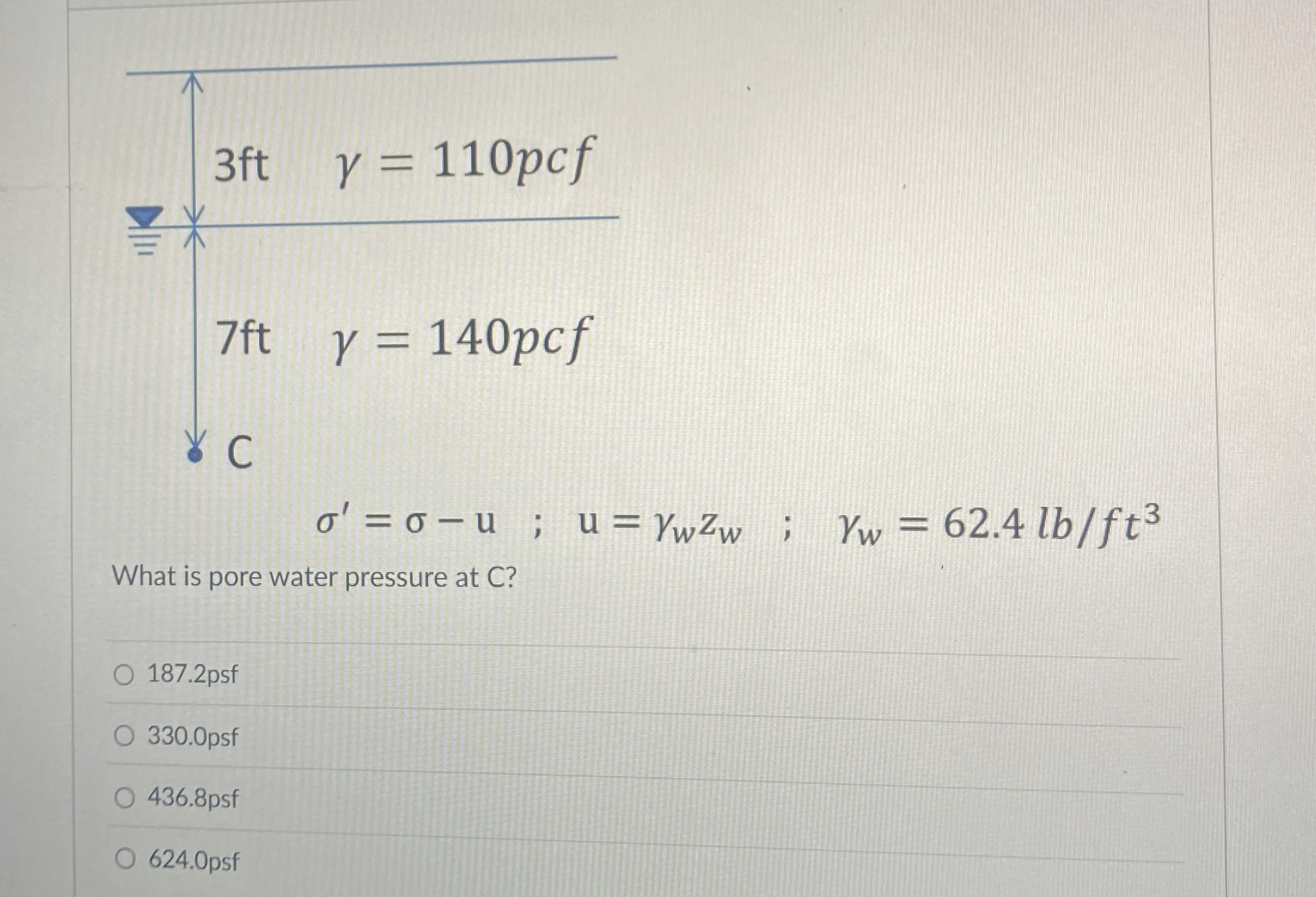 ' = - u ; u = w z w ; w = 6 2 . 4 l b f t 3 What