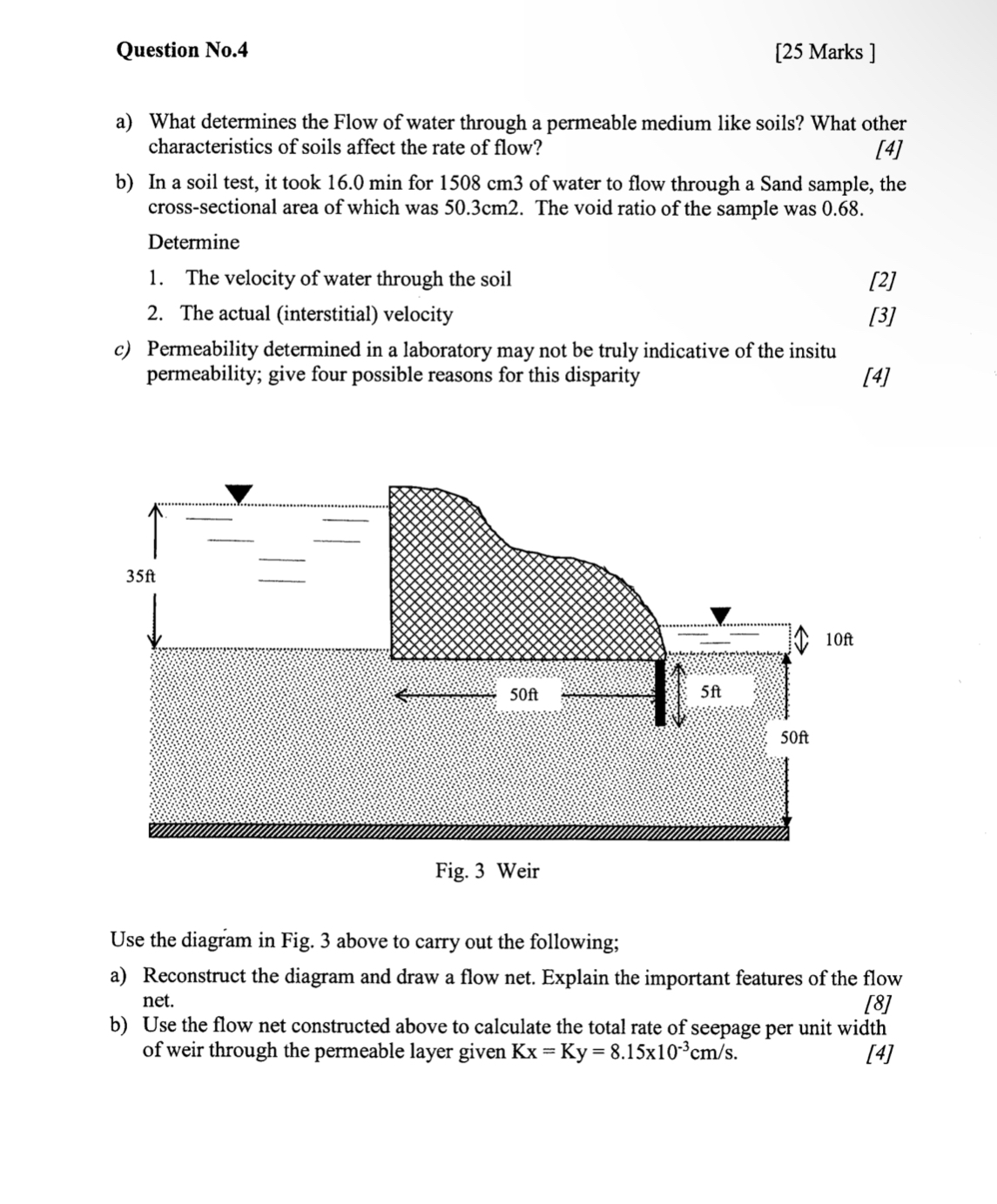 Question No . 4 [ 2 5 Marks ] a ) What determines
