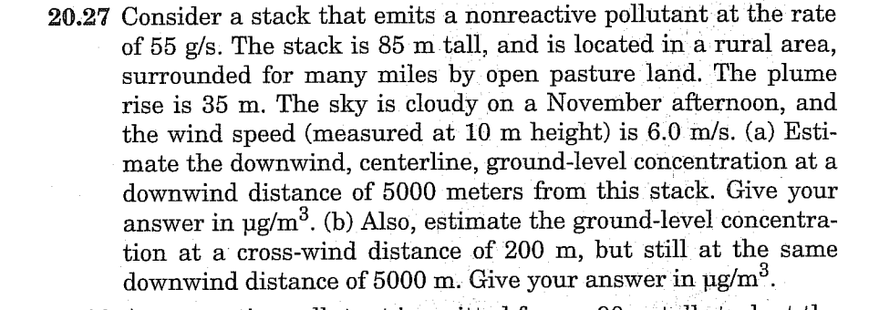 2 0 . 2 7 Consider a stack that emits a