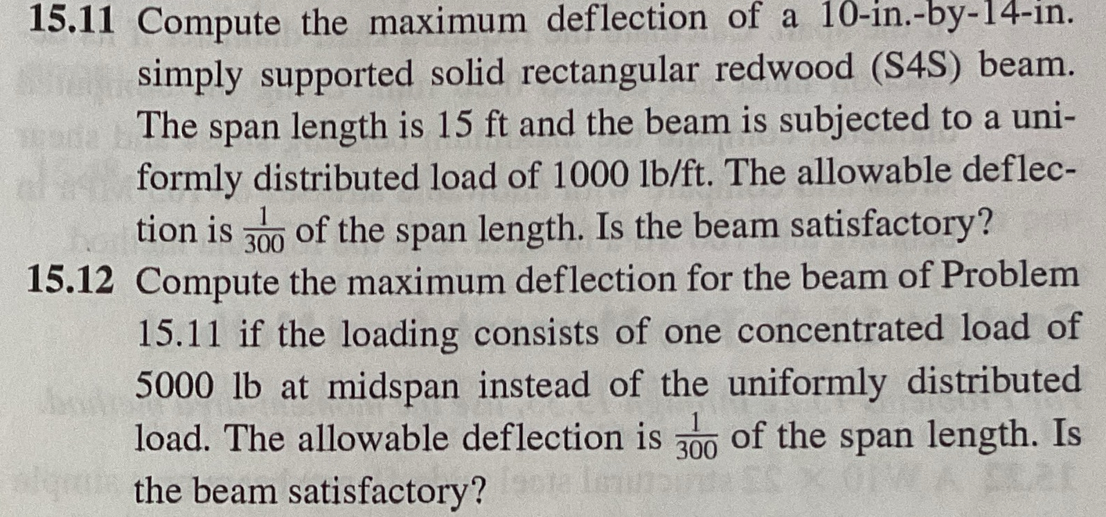 Need 1 5 . 1 2 but using the beam in 1 5 . 1 1 1