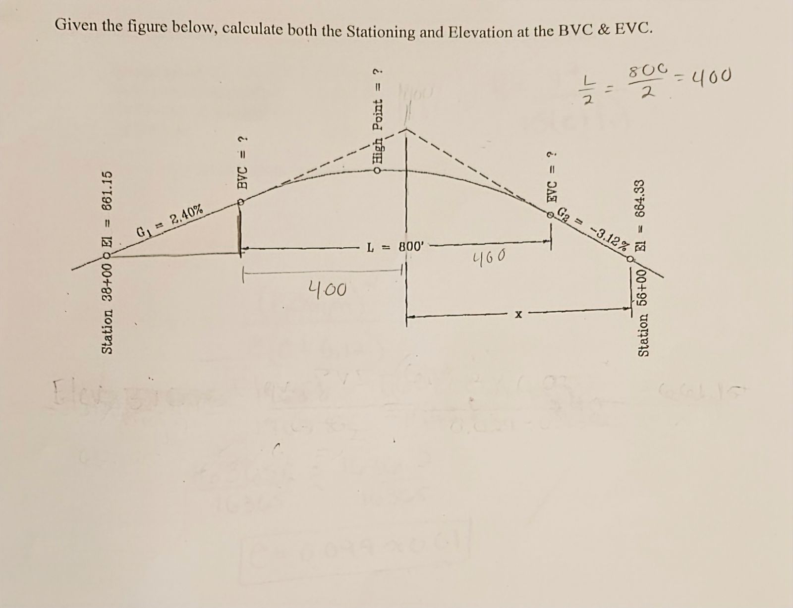 Given the figure below, calculate both the