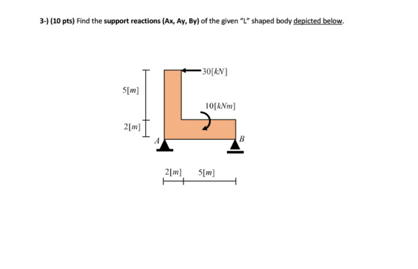 3 - ) ( \ ( \ mathbf { 1 0 } \ ) pts ) Find the