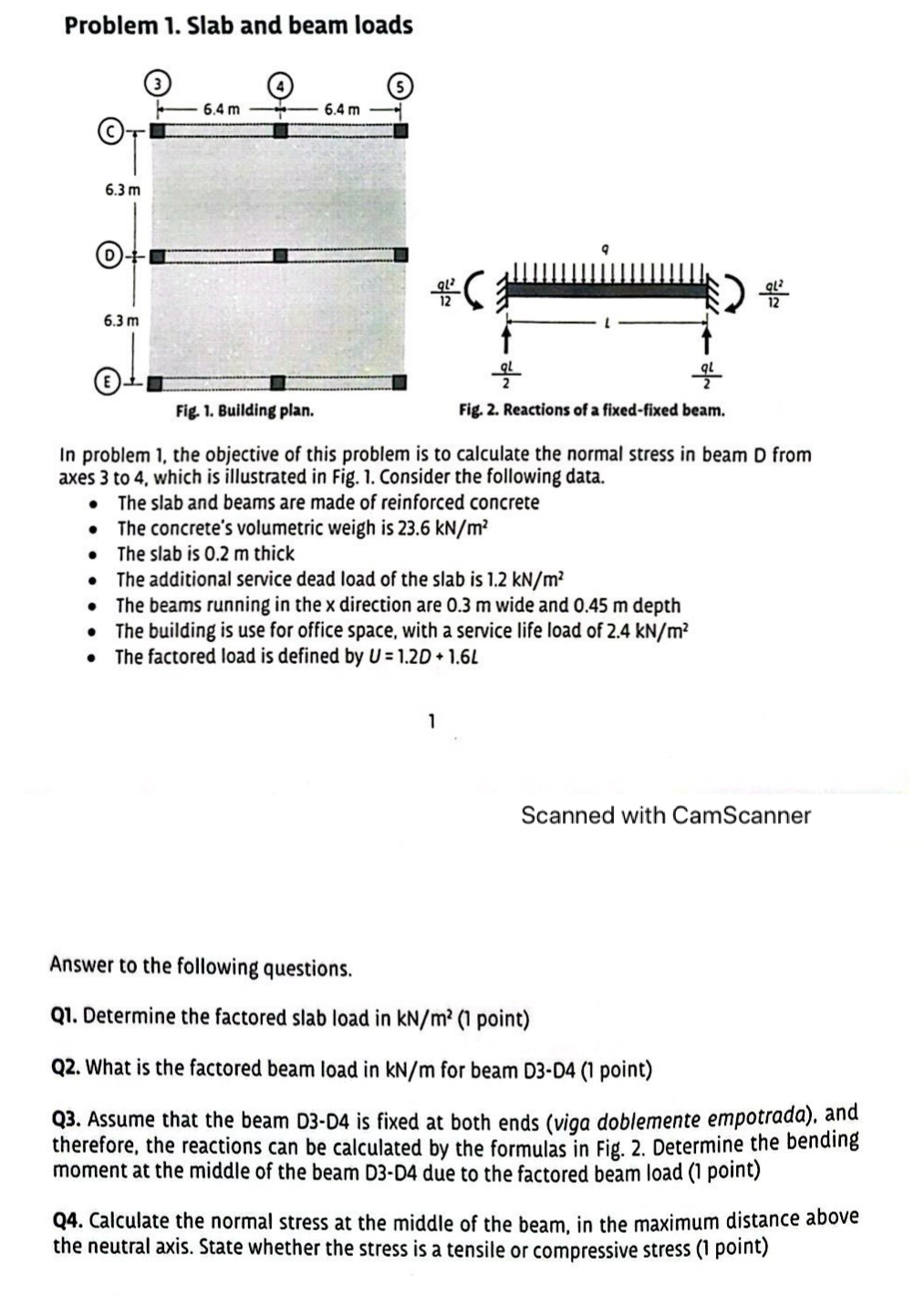In problem 1 , the objective of this problem is