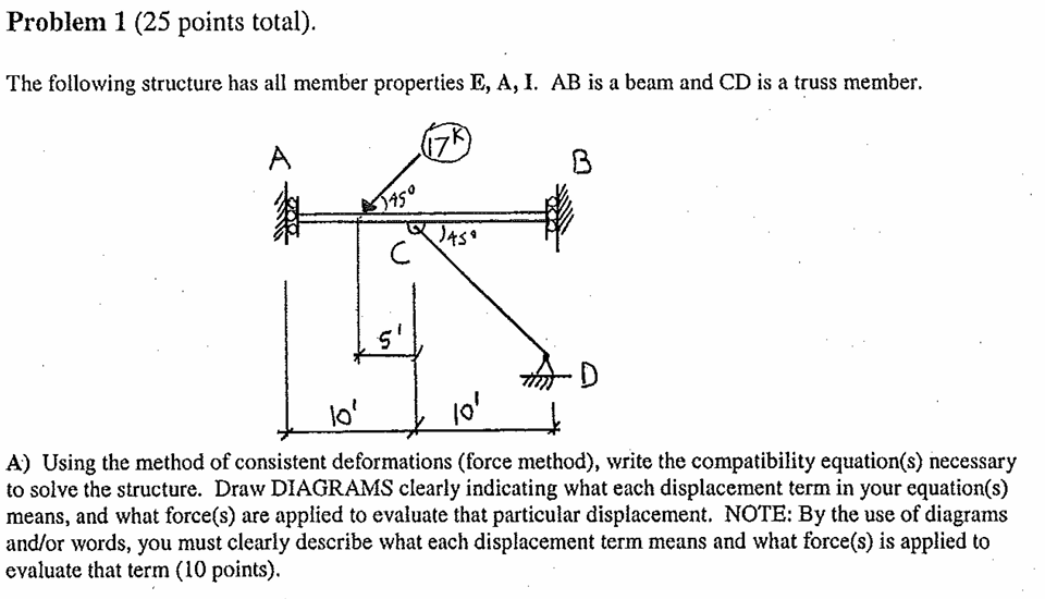 Problem 1 . The following structure has all