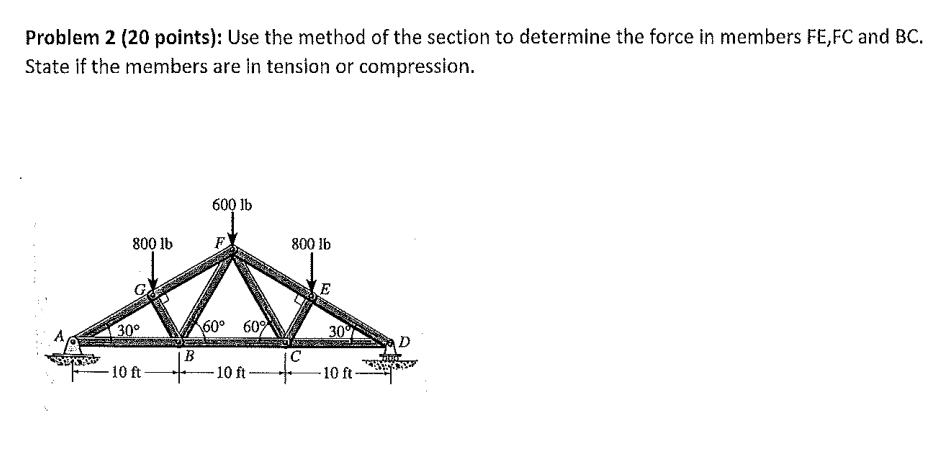 Problem 2 ( 2 0 points ) : Use the method of the