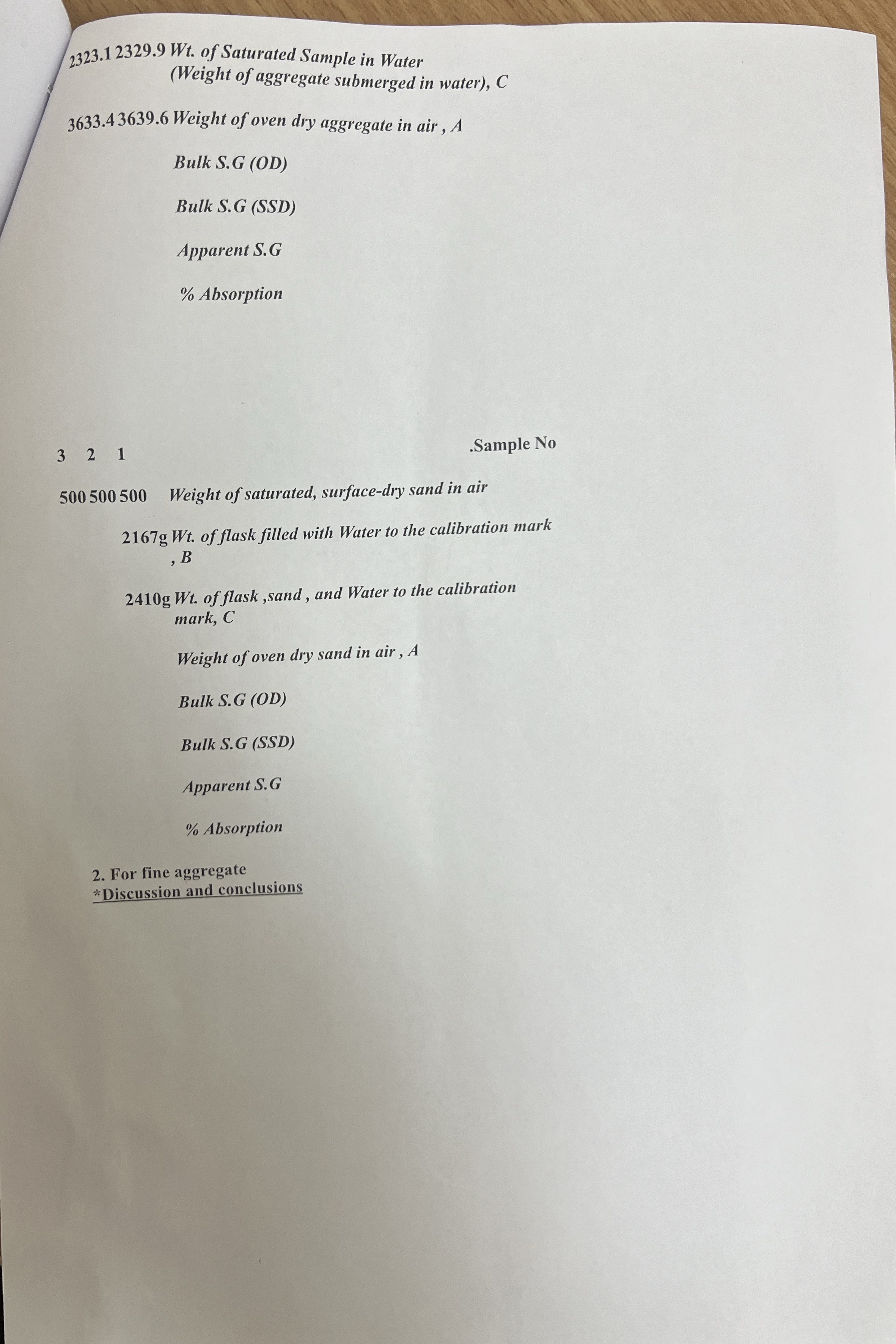 How to solve 2 3 2 3 . 1 2 3 2 9 . 9 Wt . of