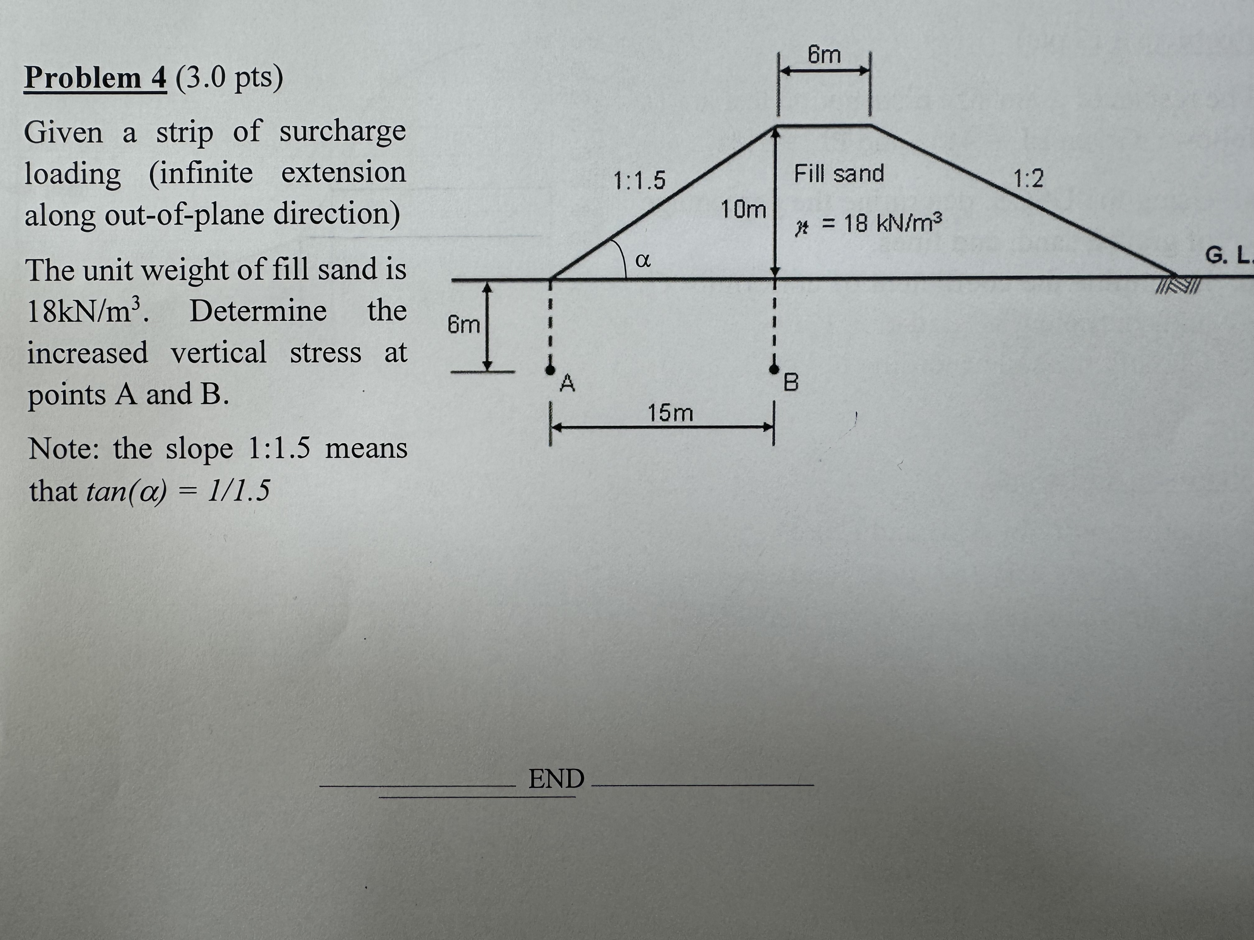 Problem 4 ( 3 . 0 pts ) Given a strip of