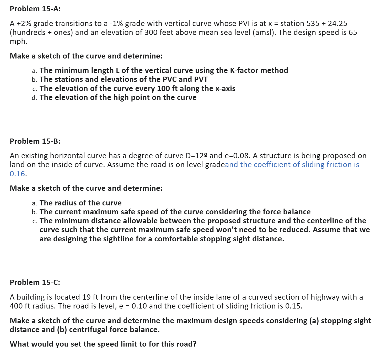 Problem 1 5 - C: A building is located 1 9 ft