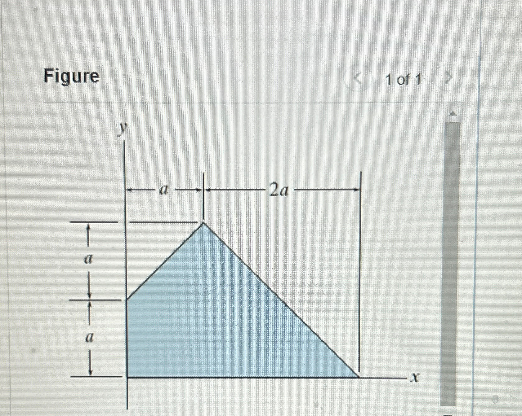 Figure 1 of 1 a = 4 . 5 in . Determine the moment