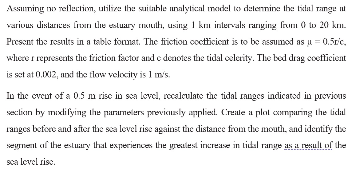Assuming no reflection, utilize the suitable