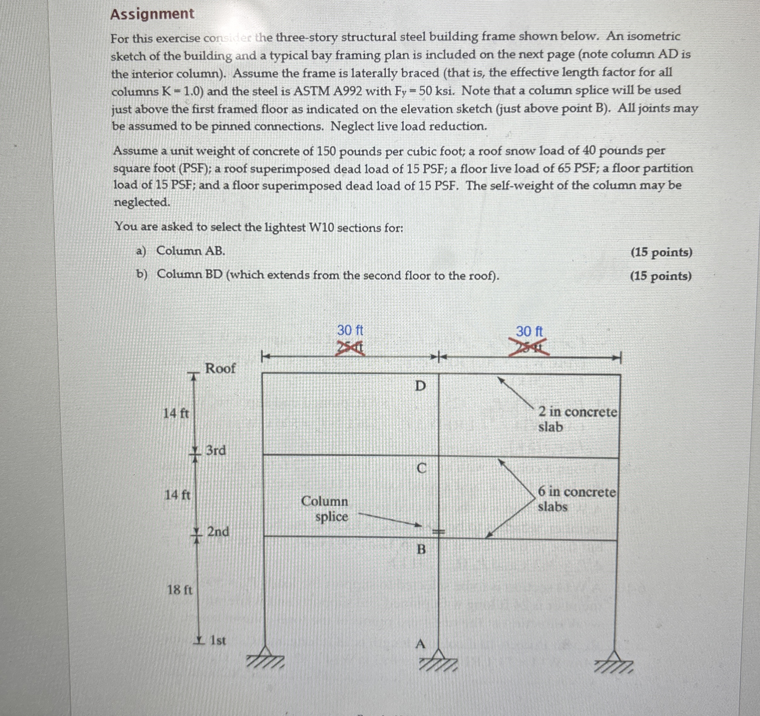 Assignment For this exercise consider the three -
