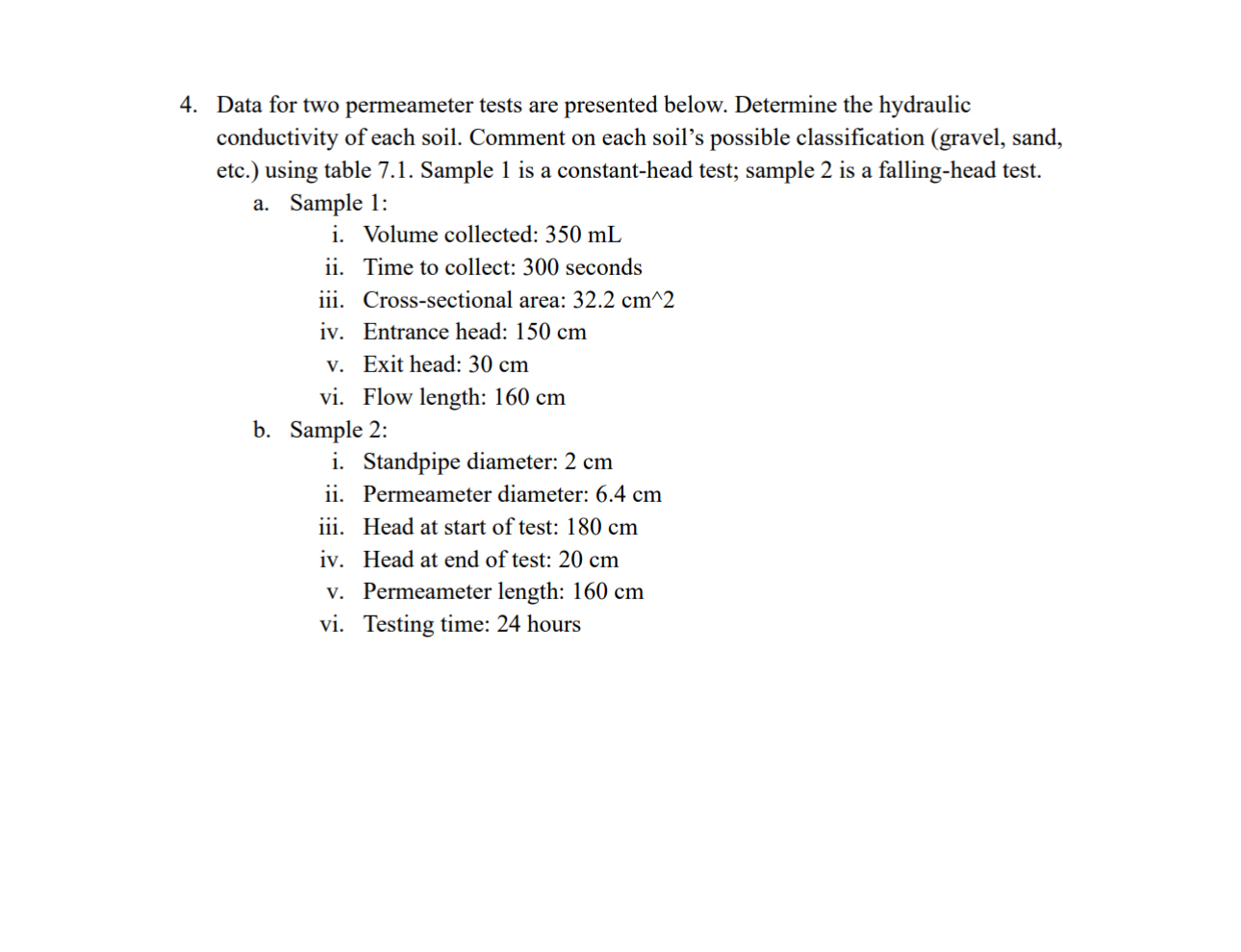 A confined aquifer is shown below. If the water