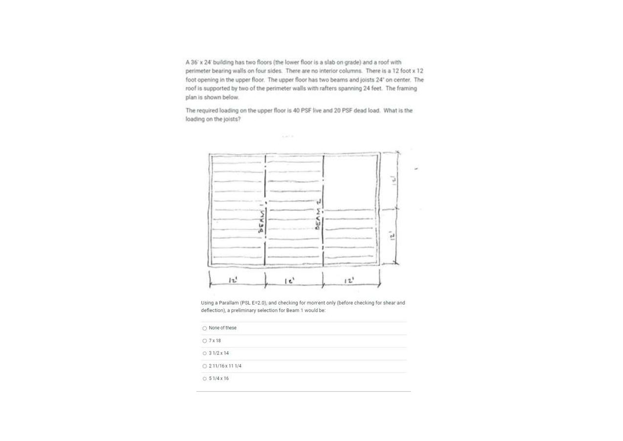 A 3 6 2 4 ' building has two floors ( the lower
