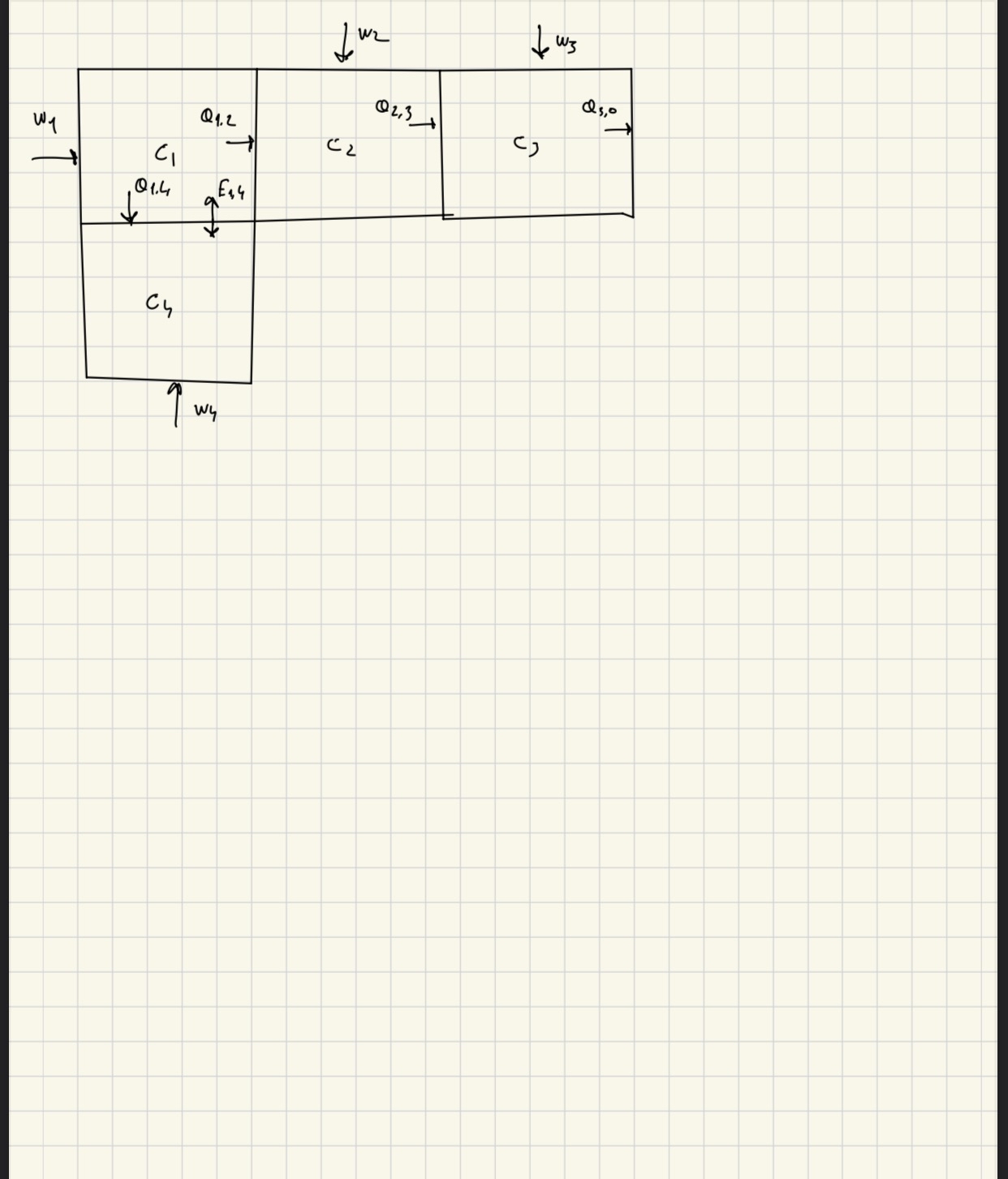 write the mass balance For environmental